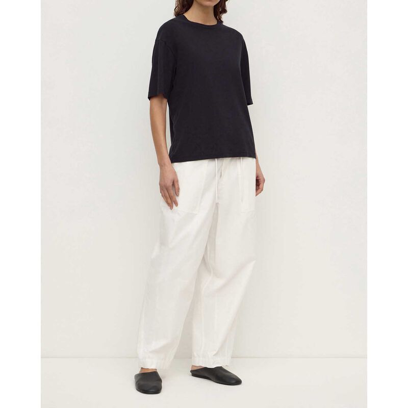 Assembly Label Kira Cotton Hemp Tee True Navy image number 3